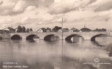 Degerfors. Bron över Letälven, Åtorp 1952 Degerfors. Bron över Letälven, Åtorp 1952