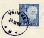 Vedevåg Frimärke 21/10 1964 Vedevåg Frimärke 21/10 1964