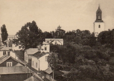 Hedemora, Trädgårdsgatan 1906 Hedemora, Trädgårdsgatan 1906
