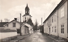 Hedemora. Lagmansgården och Kyrkan