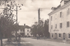 Hedemora, Järnvägsstationen och Turisthotell 1924 Hedemora, Järnvägsstationen och Turisthotell 1924