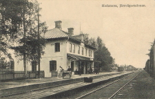 Hedemora Järnvägsstationen 1916 Hedemora Järnvägsstationen 1916