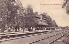 Hedemora. Järnvägsstation Hedemora. Järnvägsstation