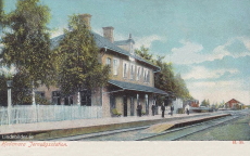 Hedemora Jernvägsstationen 1904 Hedemora Jernvägsstationen 1904
