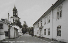 Hedemora, Kyrkan och Lagmansgården 1946 Hedemora, Kyrkan och Lagmansgården 1946