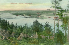 Hedemora, Dalelfven i Öfversvämning 1910 Hedemora, Dalelfven i Öfversvämning 1910