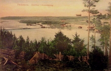 Hedemora, Dalelfven i Öfversvämning 1909 Hedemora, Dalelfven i Öfversvämning 1909