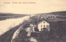 Hedemora, Dalarne. Utsikt från Husby kyrktorn 1914 Hedemora, Dalarne. Utsikt från Husby kyrktorn 1914