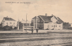 Hedemora. Gårdsjö Hotell och Järnvägsstation 1906 Hedemora. Gårdsjö Hotell och Järnvägsstation 1906