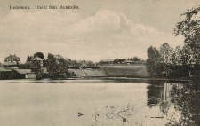 Hedemora, Utsikt från Munksjön 1915 Hedemora, Utsikt från Munksjön 1915