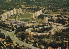 Södertälje, Flygfoto över Brunnsäng 1940 Södertälje, Flygfoto över Brunnsäng 1940