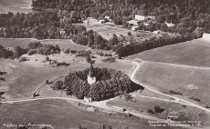 Södertälje, Flygfoto över Överenshörna 1958