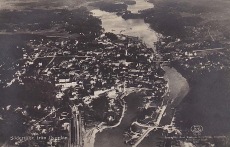 Södertälje från flygplan 1924 Södertälje från flygplan 1924
