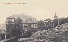 Södertälje, Ytterjärna Kyrka och Skola 1910 Södertälje, Ytterjärna Kyrka och Skola 1910