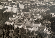 Södertälje flygfoto 1972