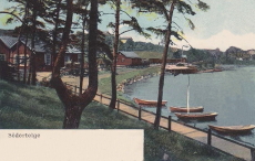 Södertelge, Strandpromenaden 1904 Södertelge, Strandpromenaden 1904