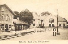 Södertelje, Gamle och Nya Järnvägsstation Södertelje, Gamle och Nya Järnvägsstation