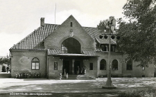 Södertälje Järnvägsstationen 1947 Södertälje Järnvägsstationen 1947