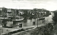 Södertälje, Parti av Kanalen 1950 Södertälje, Parti av Kanalen 1950