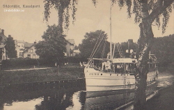 Södertälje, Kanalparti 1911 Södertälje, Kanalparti 1911