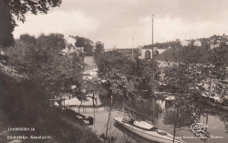 Södertälje. Kanalparti 1933