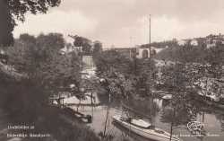 Södertälje. Kanalparti 1933 Södertälje. Kanalparti 1933