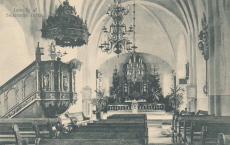Interiör af Södertelje Kyrka 1913 Interiör af Södertelje Kyrka 1913