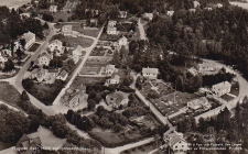Södertälje, Flygfoto över Hölö Stationssamhälle 1954 Södertälje, Flygfoto över Hölö Stationssamhälle 1954