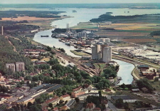 Flygfoto över Köping Flygfoto över Köping