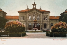 Örebro Norra Järnvägsstationen 1915