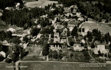 Flygfoto över Tystberga Flygfoto över Tystberga