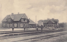 Vanneboda Järnvägsstation 1908