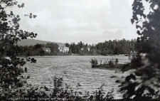 Hedemora, Långshyttan, Sjön Tyllingen och Skolan 1945 Hedemora, Långshyttan, Sjön Tyllingen och Skolan 1945