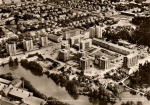 Eskilstuna, Flygfoto över Tunafors 1963 Eskilstuna, Flygfoto över Tunafors 1963