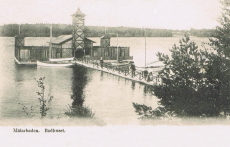 Eskilstuna, Torshälla, Mälarbaden Badhuset 1905 Eskilstuna, Torshälla, Mälarbaden Badhuset 1905