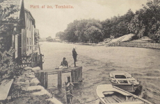 Eskilstuna, Parti af Ån, Torshälla 1915 Eskilstuna, Parti af Ån, Torshälla 1915