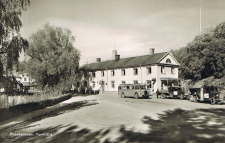 Eskilstuna, Torshälla Busstation 1943 Eskilstuna, Torshälla Busstation 1943