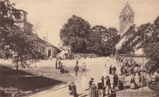 Eskilstuna, Torshälla, Parti av Torget 1923 Eskilstuna, Torshälla, Parti av Torget 1923