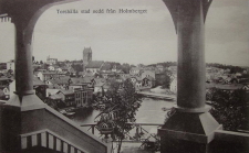 Eskilstuna, Torshälla stad sedd från Holmberget Eskilstuna, Torshälla stad sedd från Holmberget
