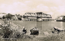 Kvicksund Järnvägsbron 1953 Kvicksund Järnvägsbron 1953