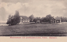 Storfors, Missionshuset och Predikantbostaden, Viken, Bjurkärn Storfors, Missionshuset och Predikantbostaden, Viken, Bjurkärn