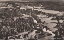 Askersund, Flygfoto över Skyllberg 1943 Askersund, Flygfoto över Skyllberg 1943