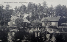 Askersund, Arbetarebostäder Skyllbergs Bruk 1924 Askersund, Arbetarebostäder Skyllbergs Bruk 1924