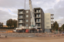 Hus 1 femte våningen, från Gröna Bron