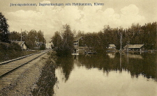 Kloten, Järnvägsstationen, Dagverksstugan och Hyttdommen Kloten, Järnvägsstationen, Dagverksstugan och Hyttdommen