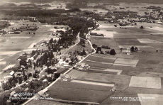 Arboga, Flygfoto över Lunger, Götlunda 1946