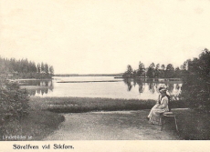 Hällefors, Sörelfven vid Sikfors 1908 Hällefors, Sörelfven vid Sikfors 1908