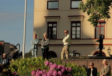 Hotellet i bakgrunden Hotellet i bakgrunden