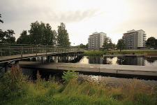 Båtbryggan under Gröna Bron