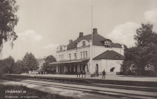 Eskilstuna, Skogstorps Järnvägsstation 1958 Eskilstuna, Skogstorps Järnvägsstation 1958